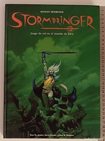 Old Games: Stormbringer Juego de Rol (Joc Internacional 1990) | Elric | Impecable | Mint